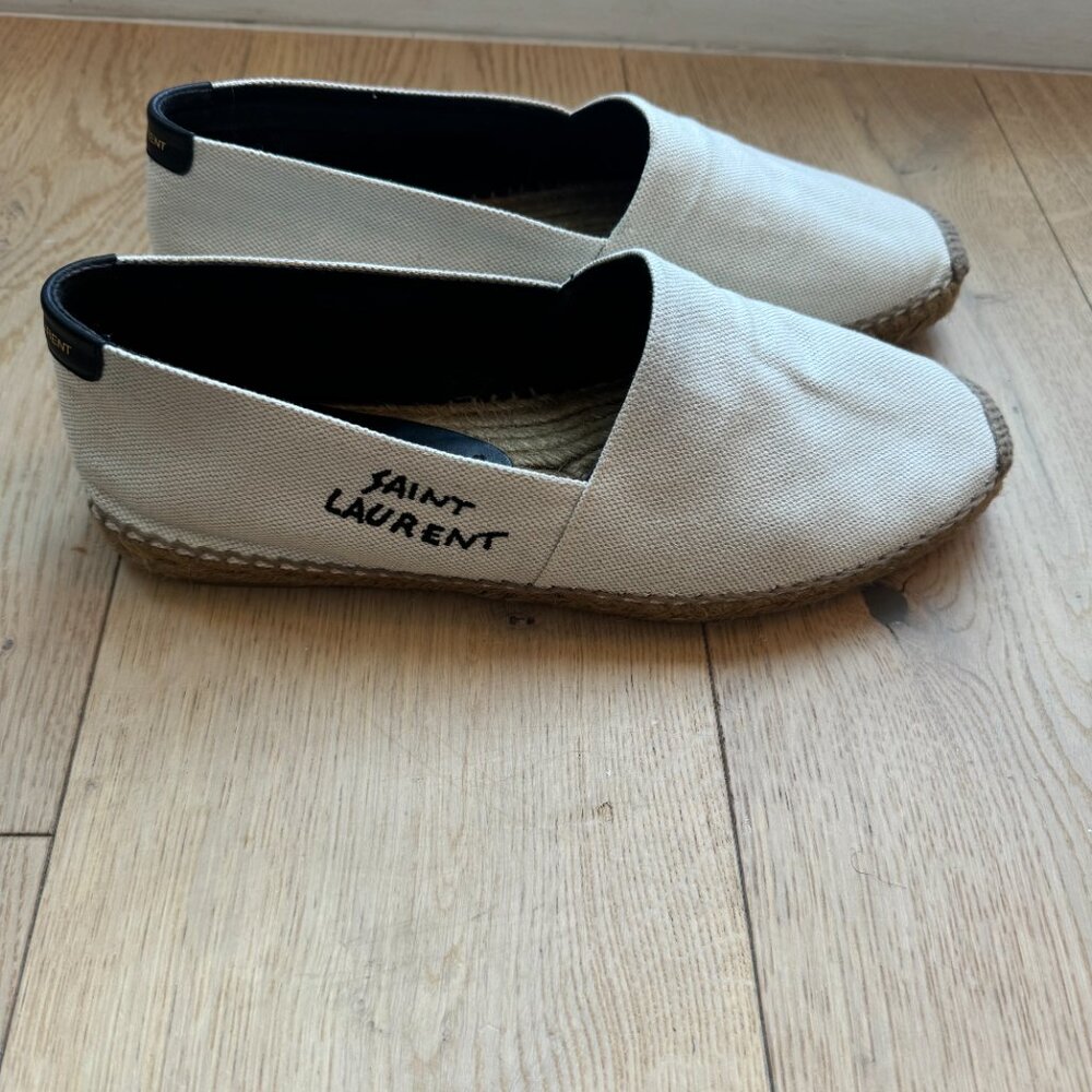 Saint Laurent Men's Espadrilles Sz 43.5 - Picture 2 of 6